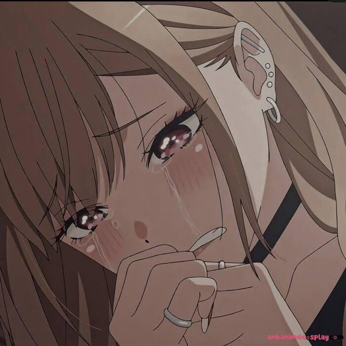 hình ảnh anime buồn khóc